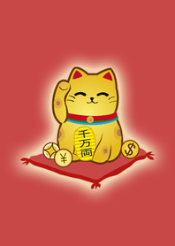 Super gold Lucky Cat