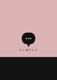 SIMPLE(black pink)V.1659b