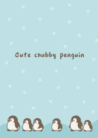 Cute chubby penguin12