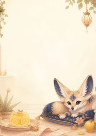Indigo Fennec Yuzu Jelly Desert