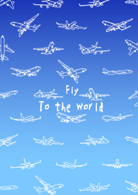 Fly To The World (Blue) JP