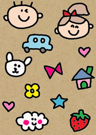 cute boy and cute girl