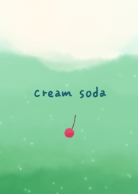 クリームソーダに溺れる