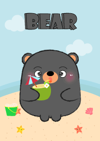 Summer Fat Black Bear theme
