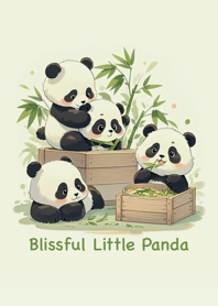 Blissful Little Panda