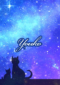Youko Milky way & cat silhouette