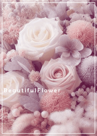 Beautiful Flower-PINK NATURAL