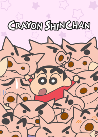 Shinchan & Buriburizaemon (Packed Tight)