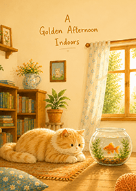 A Golden Afternoon Indoors