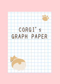 CORGI's GRAPH PAPER/PINK