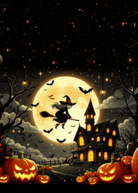 Happy halloween day night. No.3