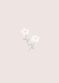 a pale flower