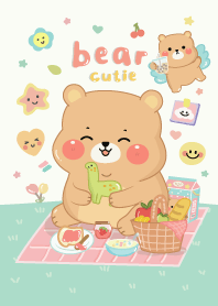 Bear Cutie Blue : Let's go on a picnic