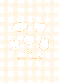 Relaxed Animals 3  - Orange