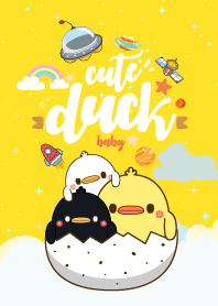 Duck Baby Galaxy Yellow