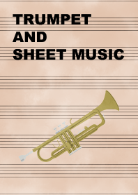 Trumpet and sheet music.