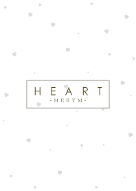 HEART-GRAY SIMPLE 26