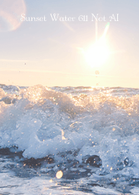 Sunset Water 611 Not AI