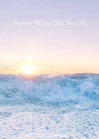 Sunset Water 594 Not AI