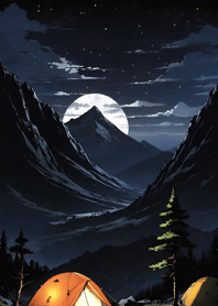 Bright Moon and Dawn 8a80d3