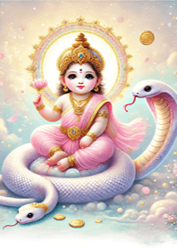 Lakshmi and Snake 008