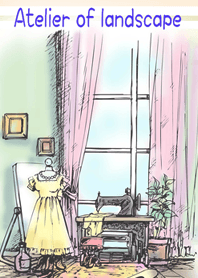 アトリエの風景
