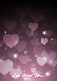 Love Heart Theme -CREAM PINK-