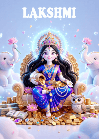 Lakshmi: Abundant wealth prosperity. 3
