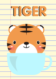 Simple Cute Tiger Theme Vr.2