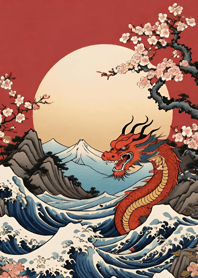 浮世繪 山海 龍來發財送福氣 HVUR5