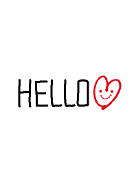 HELLO-smile heart-