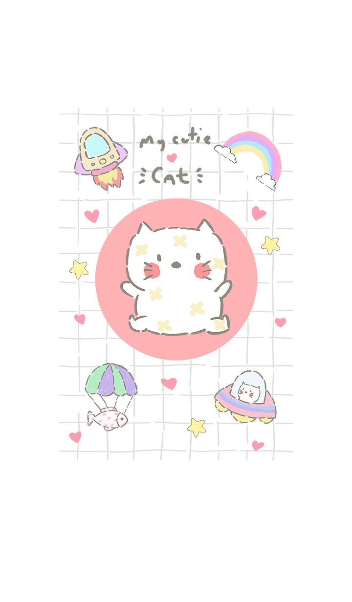 my cutie cat in space