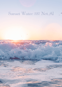 Sunset Water 537 Not AI