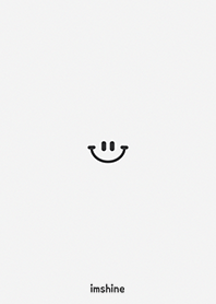 Simple gray smile