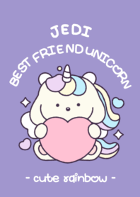Jedi : best friend unicorn