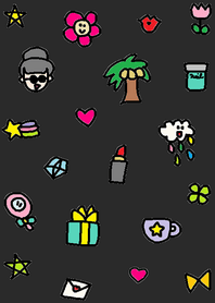 mini sakurako x Dark gray