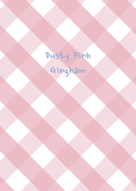 Dusty Pink Gingham