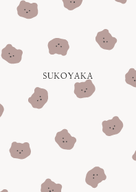 Lots of simple and cute bears / sukoyaka