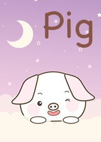 White Pig so Cute