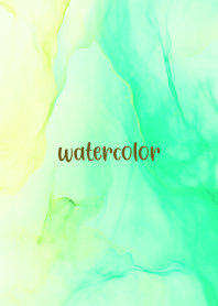 Pastel watercolor-GREEN 30