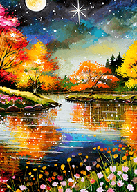 優美な秋の風景の着せかえ(Autumn-210)