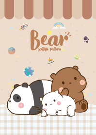 หมีสามตัว คาวาอี้ เลิฟ คิ้วตี้