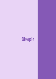 The Simple Purple No.1-01