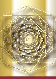 Bordeaux : Feng Shui Gold Octagon