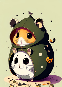 Halloween Hamster 803393