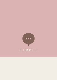 SIMPLE(beige pink)V.1614b