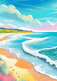 爽やかな夏の風景の着せかえ(Summer-599)