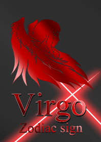 Zodiac signs Virgo RedBlack2