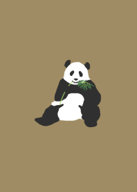 theme of a panda (brown ver.)