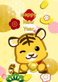 Happy New Year(gold medal, modified ver)